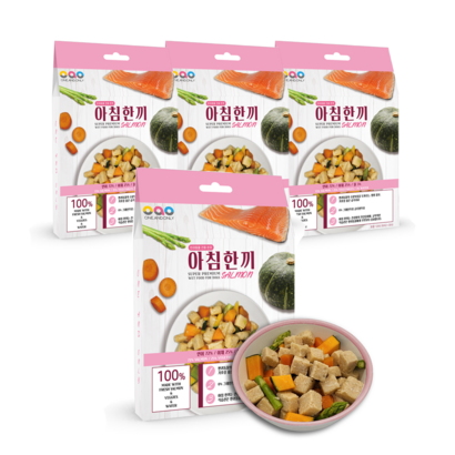 오아오 강아지 아침한끼 화식 습식사료
