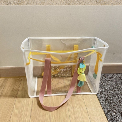 수다쿠 캔디 컬러 비치가방
