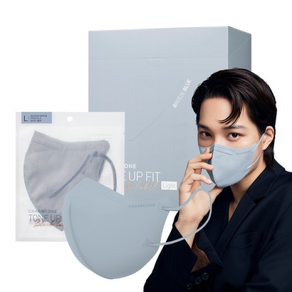 참존 톤업핏 블랙라벨 라이트 마스크 대형