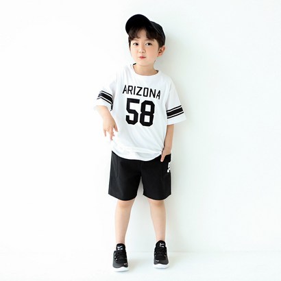 메르시보꾸 아동용 스포티데이셋 상하 바지세트 SS21S12 리뷰후기