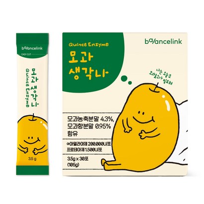 밸런스링크 모과 생각나 곡물 발효 소화 효소