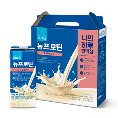 마이밀 마시는 뉴프로틴 요구르트맛 드링크믹스 RTD