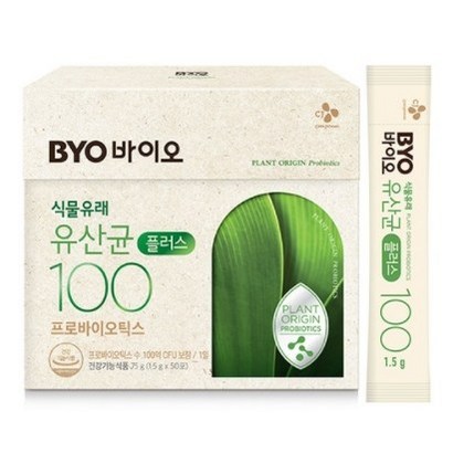BYO 식물유래 유산균 플러스 100 리뷰후기