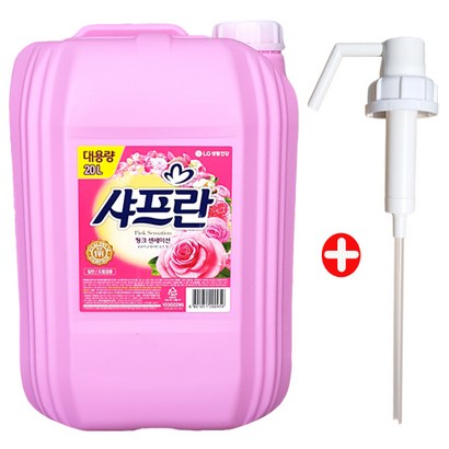 샤프란 핑크센세이션 대용량 섬유유연제