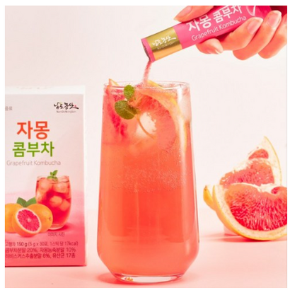남도농산 자몽 콤부차 30포2박스 스틱 스파클링 다이어트 보조 리뷰후기