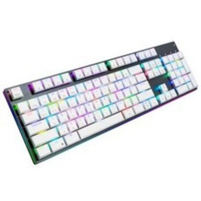 마이크로닉스 RGB 초슬림 기계식 카일 초콜릿축 백축 키보드 리뷰후기