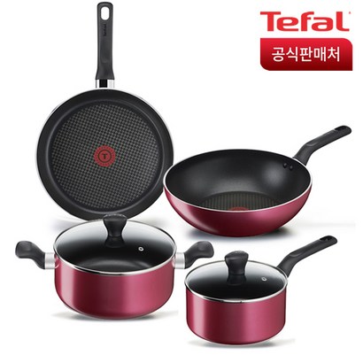 테팔 프로스타일 IH 인덕션 후라이팬 냄비 4종세트