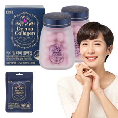 라이필 더마 콜라겐 84정(672개파우치(42정1개 증정10주분조여정콜라겐