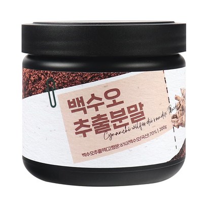 두손애약초 백수오추출분말