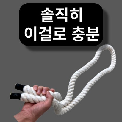 골프스윙연습기 실내스윙교정 로프 골프밧줄 리뷰 후기