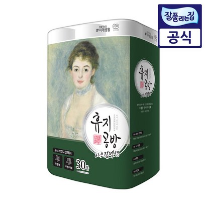 미래생활 휴지공방 아트 컬렉션 화장지 3겹