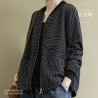 EVSOUMAC 도오빠 여성 자켓 블루종 라운드넥 여자자켓 오버핏 빅사이즈 루즈핏 20대 30대 패션 데일리 캐주얼 빅사이즈자켓 아우터 긴팔 봄 인기템 캐주얼재킷 리뷰후기