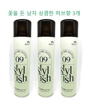 꽃을든남자 스타일리쉬 헤어 케어 시스템 헤어스프레이 상큼한 허브향