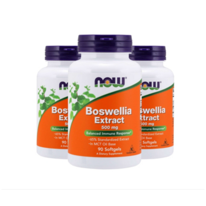 3병 Now Foods 나우 푸드 보스웰리아 500 90정