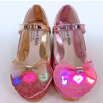 탈렌트키즈 봄신상 완판 후 다시 돌아온LED 아이러브구두! 리뷰후기