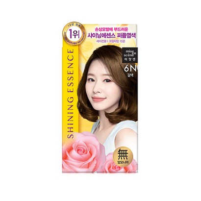 미쟝센 샤이닝 에센스 새치전용 염색제