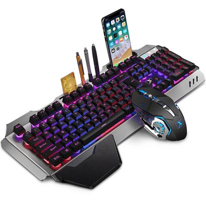kirahosi K680 ED라이트 무선 게이밍 키보드 마우스세트 2색상