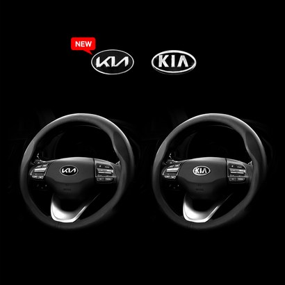 RST 핸들커버 D컷 원형 로고 더뉴 쏘렌토 Q4 K5 스포티지 K3 셀토스 EV6 모닝
