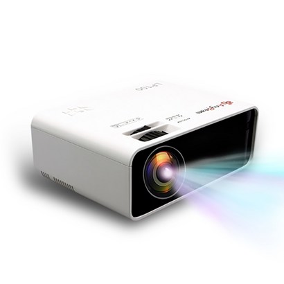 애니게이트 LED 미니 빔 프로젝터 2400루멘 고출력 스피커 10W LP100 리뷰후기