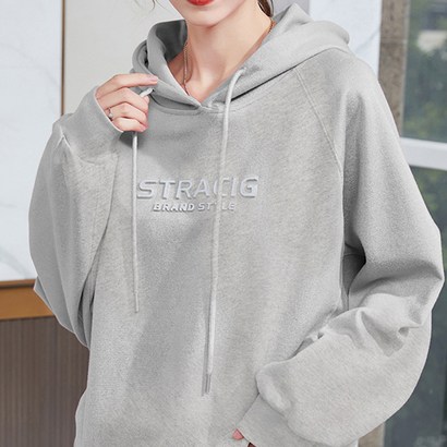 데일로엔 여성용 STRACIG 자수 여성 긴팔 후드 티셔츠 리뷰후기