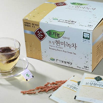 유기농 아름다운보성현미녹차
