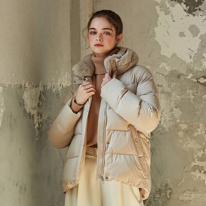 바스키아 골프 22FW 여성 Oetex 헝가리 구스다운