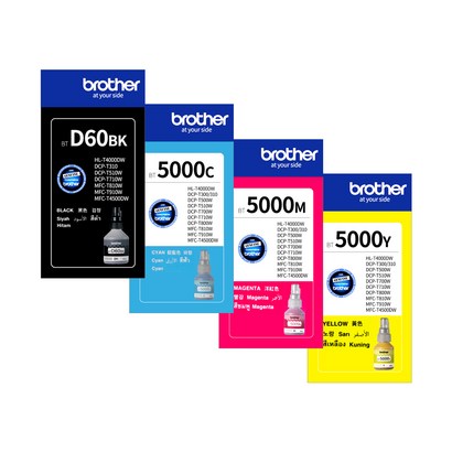 브라더 정품 잉크 BT-D60BK 검정 Y컬러