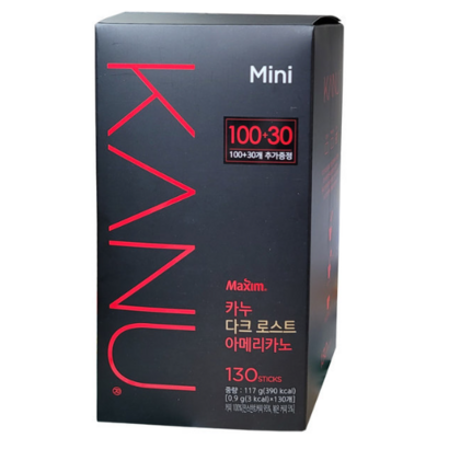 카누 미니 다크 로스트 아메리카노 리뷰후기