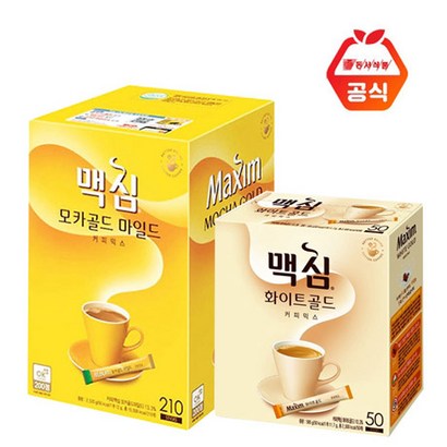 동서 맥심 커피믹스 모카골드210T 화이트골드50T 리뷰후기