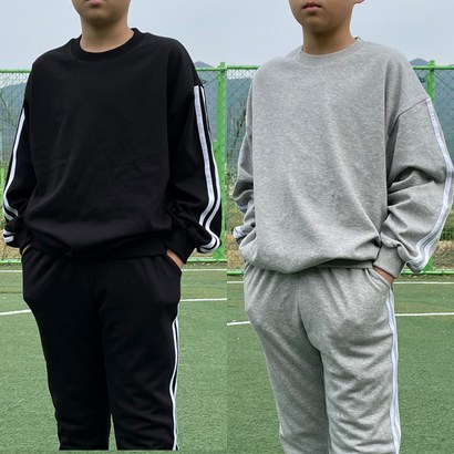 맘스파이브 실바루즈핏2선티셔츠