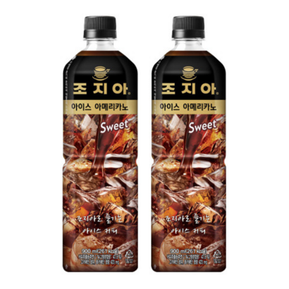 조지아 스위트아메리카노 3병 아이스커피 페트