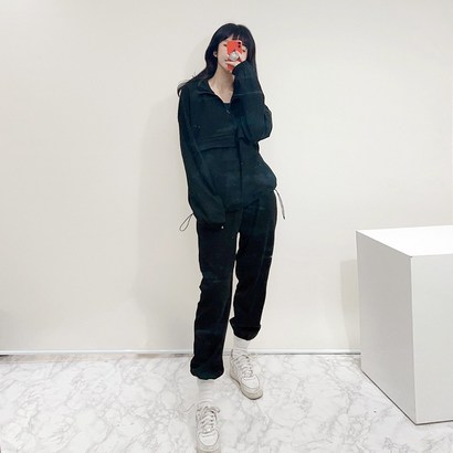 여성 아노락 조거팬츠 트레이닝세트 바람막이 운동복