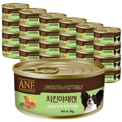 ANF 강아지 24개 1박스 캔