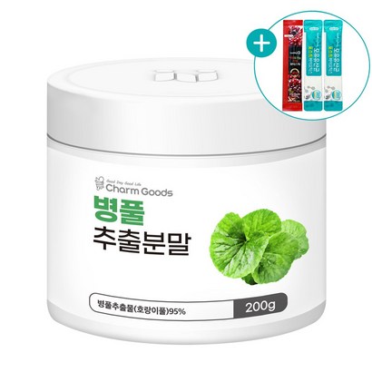 병풀 추출 분말 랑이풀 병풀잎 추출물 가루 대용량 사은품 증정