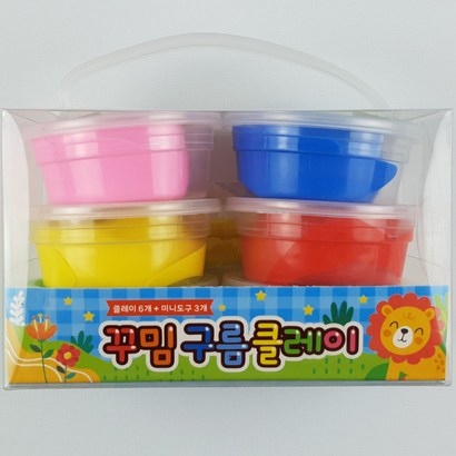 꾸밈 구름클레이 6색