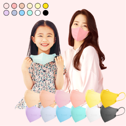 아이코코 컬러 새부리형 마스크