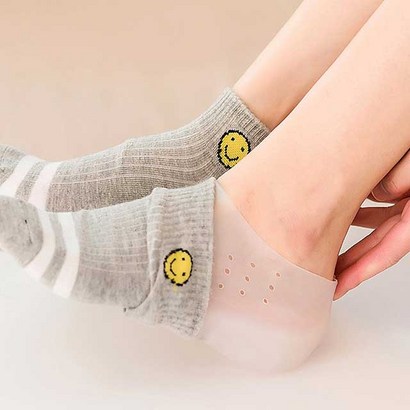 For 양말 키높이 깔창 밴드 발에 신는 실리콘 보대 리뷰후기