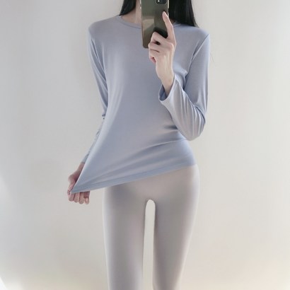 로라벨 실키 티셔츠 긴팔 요가 필라테스 상의 여자운동복 요가복 필라테스복