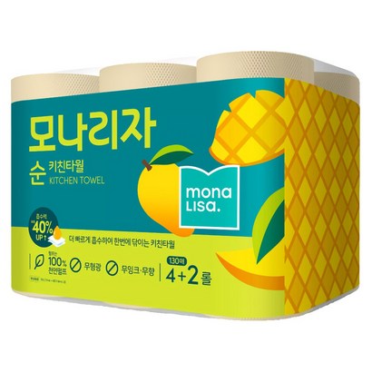 모나리자 순 키친타올 130매