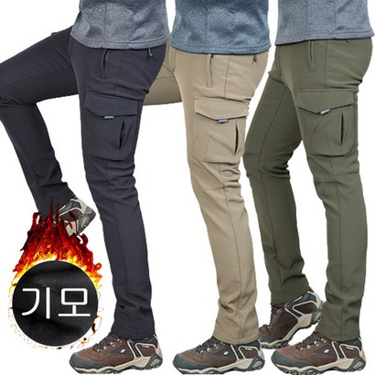 가우리 겨울 남성 등산바지 FIR 2241 카고 클라이밍 아웃도어 작업복