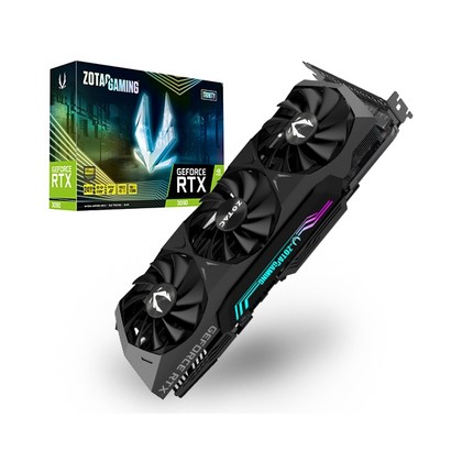 ZOTAC AIN eforce RTX 3090 그래픽카드 Trinity D6X B
