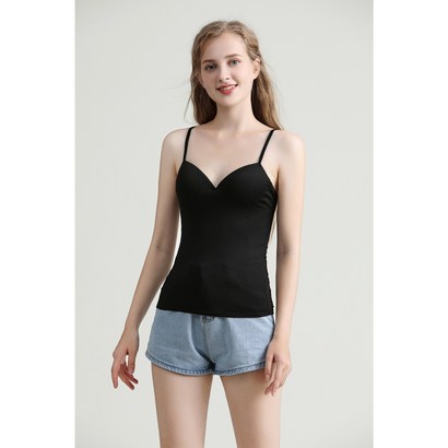 그레이스153 브라 캡 내장 나시 노와이어 모달 끈 조절 M L XL 리뷰후기