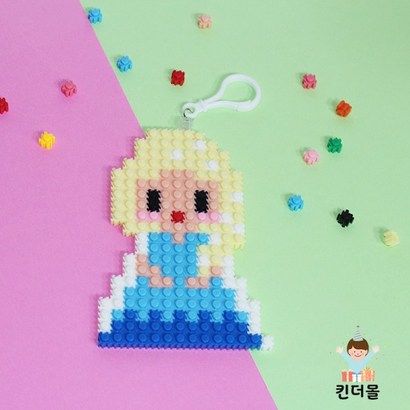 킨더몰 디폼블럭세트 고리도안포함 캐릭터다양 소근육 집중력 집콕놀이 어린이집생일선물 생일답례품