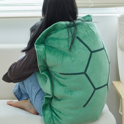 담배끊은 아저씨 대형 거북이 등껍질 쿠션 바디필로우