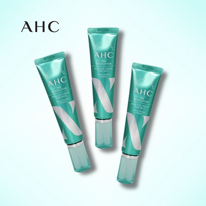 AHC 텐 레볼루션 리얼 아이크림 포 페이스 3개 그린 에디션 주름케어