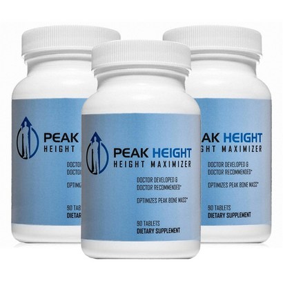 eak heiht 피크하이트 성장 영양제 3개월분 3병용량
