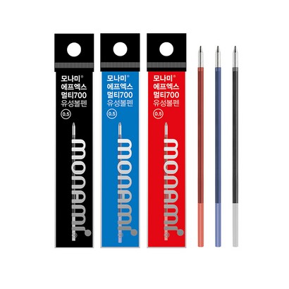 모나미 플립3 리필심 0 검정