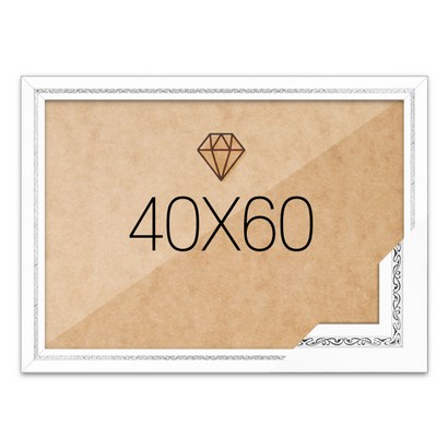 보석십자수액자 40x60 고급형 그레이스 화이트