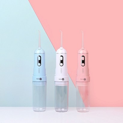 트렌드픽 휴대용 워터픽 무선 구강 세정기 TP-R2020 치아 치간 세척 물치실 물칫솔 치석제거 리뷰후기