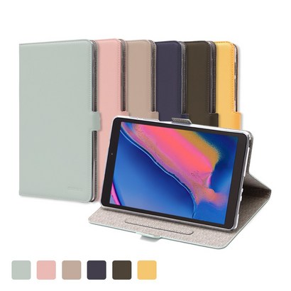 갤럭시탭A 80 2019 S펜 민트리 가죽케이스 SM-P200P205 리뷰후기